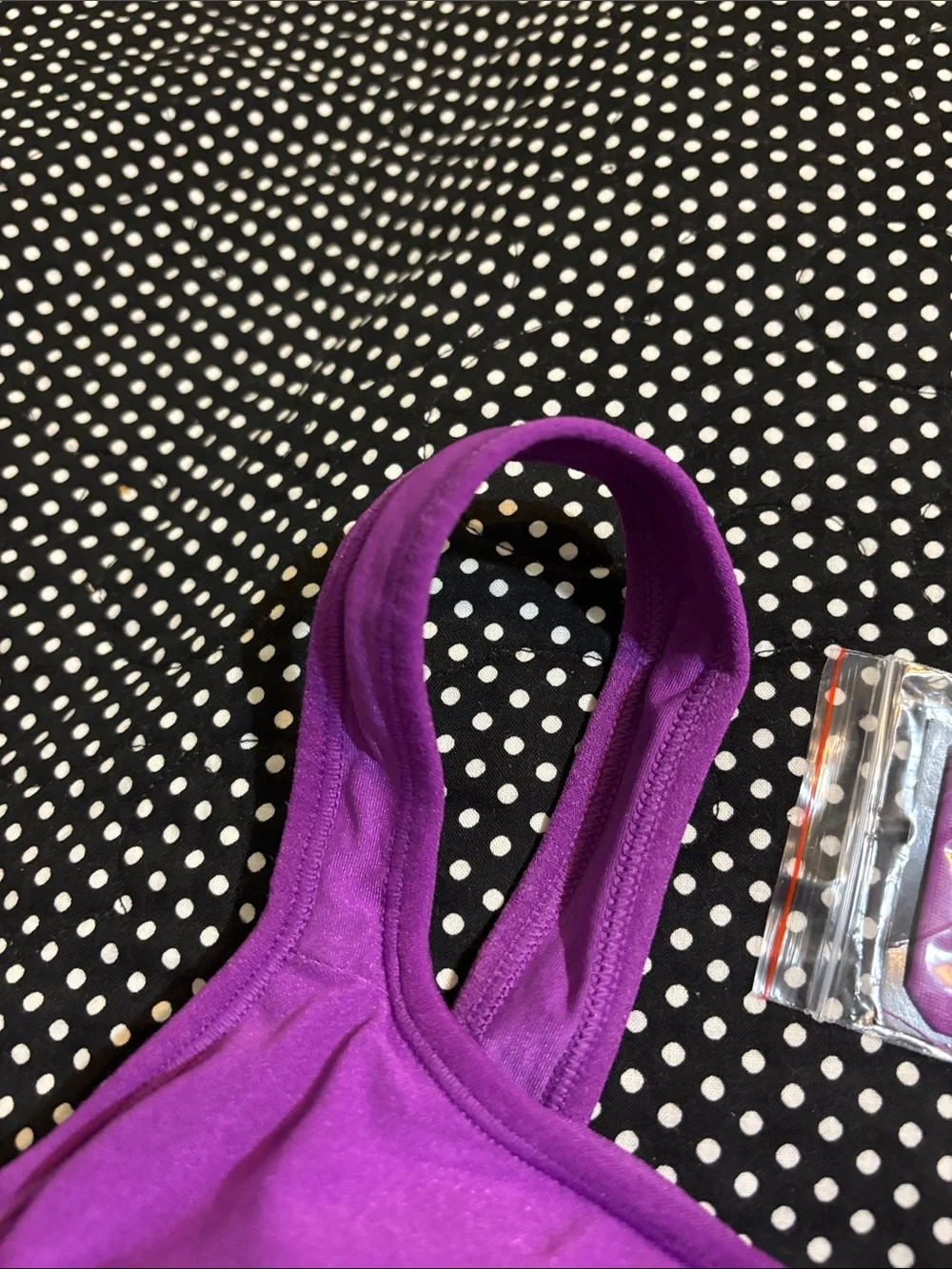 Underoutfit Seamless Purple Wireless Comfort Bra - Style 457 Size L